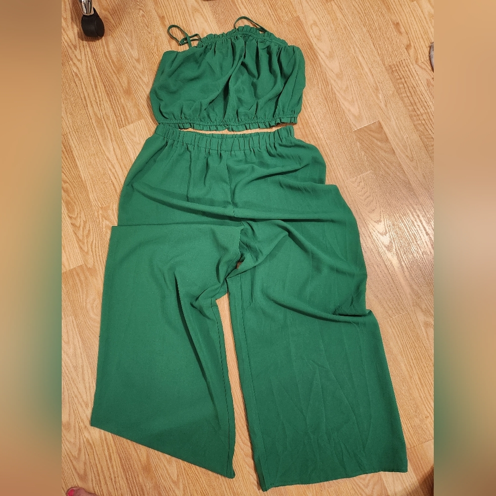 Green Jumpsuit